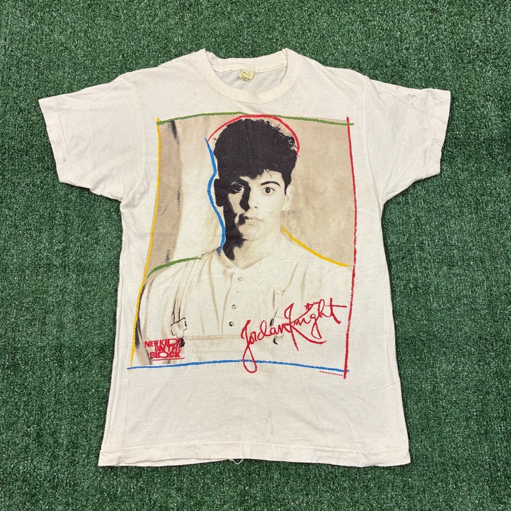 Vintage 90s New Kids On The Block Jordan Knight T-shirt